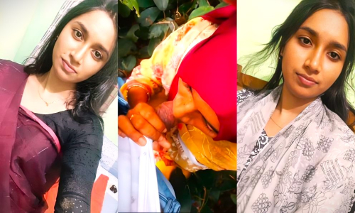 Beautiful Bengali Girl Outdoor Giving Blowjob